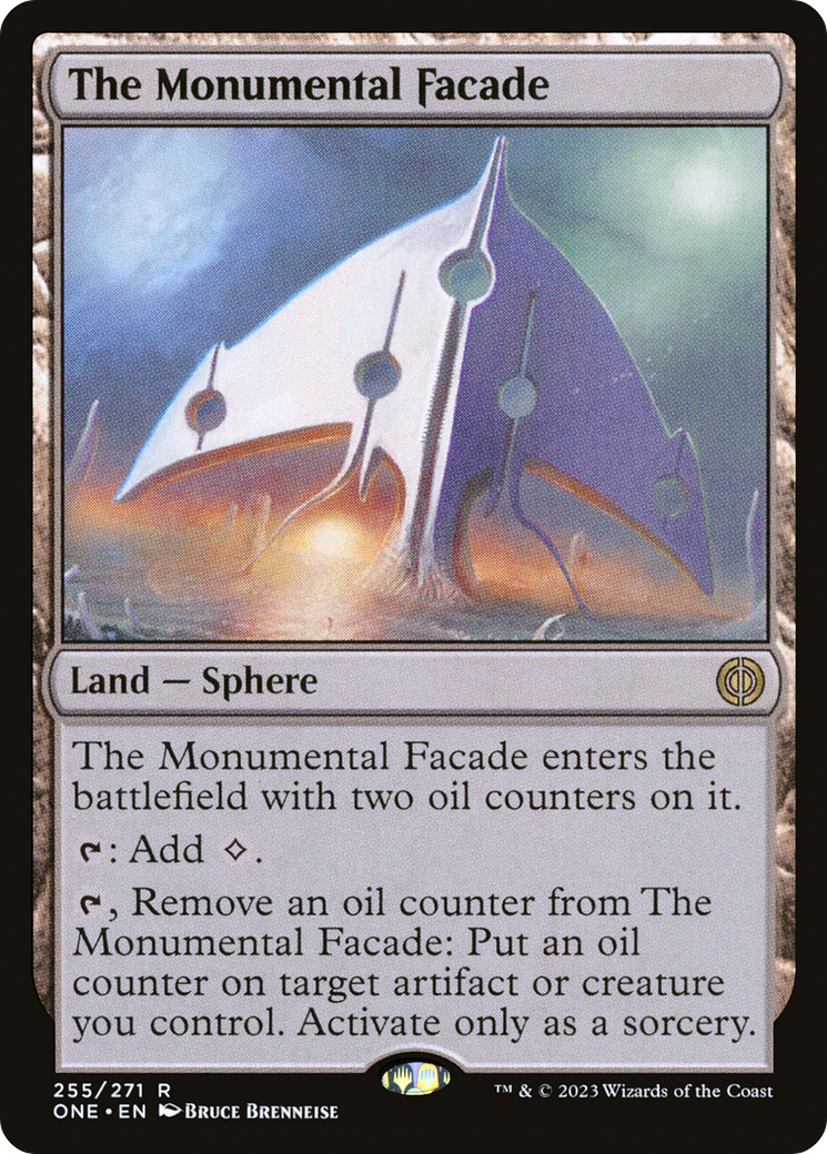 The Monumental Facade (ONE-255) - Phyrexia: All Will Be One-1