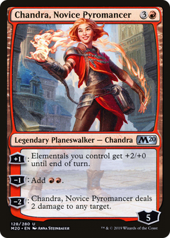 Chandra, Novice Pyromancer [Core Set 2020]-1