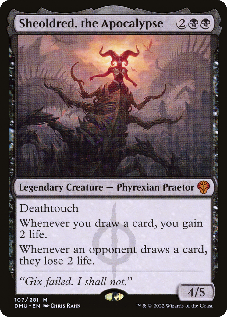 Sheoldred, the Apocalypse [Dominaria United]-1