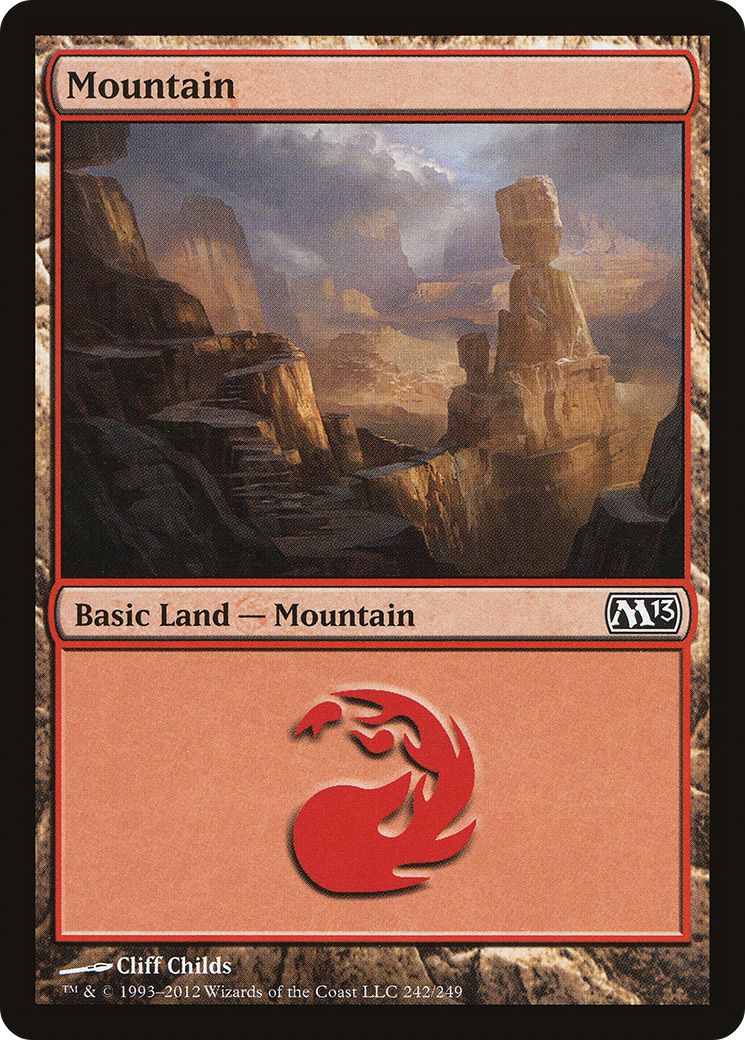 Mountain (242) [Magic 2013]-1