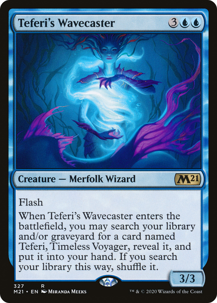 Teferi's Wavecaster [Core Set 2021]-1