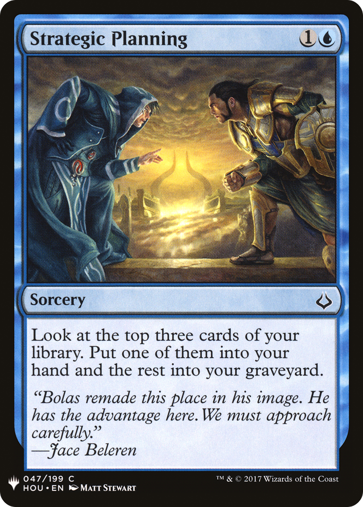 Strategic Planning [Mystery Booster]-1
