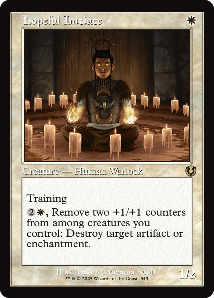 Hopeful Initiate (Retro Frame) [Innistrad Remastered]-1