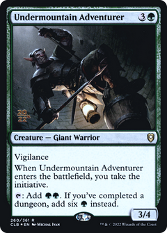 Undermountain Adventurer (PRE-260) - Battle for Baldur's Gate Promos Foil-1