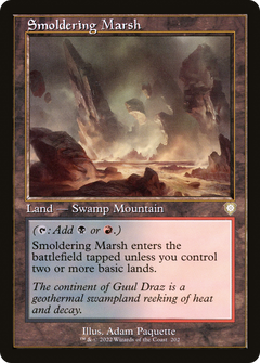 Smoldering Marsh (Retro) [The Brothers' War Commander]-1