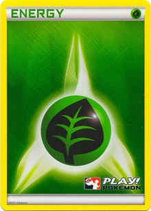 Grass Energy (2011 Play Pokemon Promo) [League & Championship Cards]-1