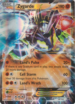 Zygarde EX (054/124) (Jumbo Card) [XY: Fates Collide]-1