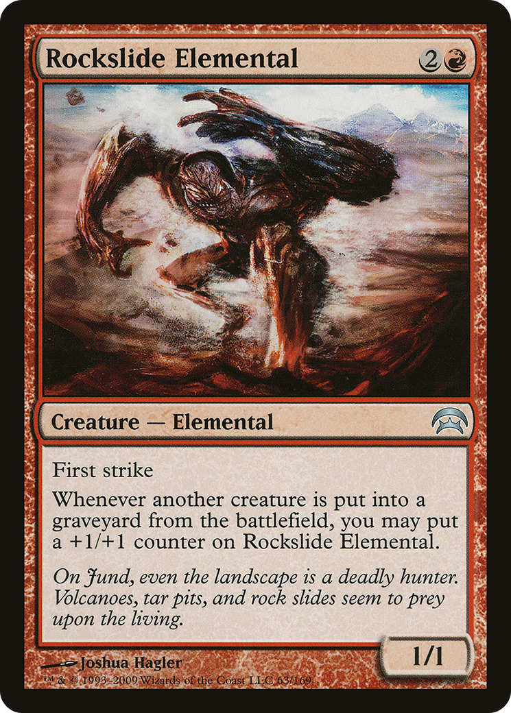 Rockslide Elemental [Planechase]-1