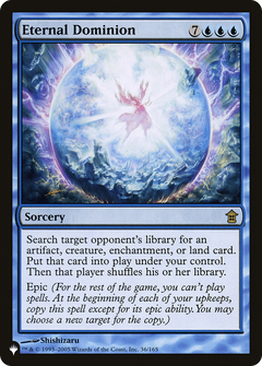 Eternal Dominion [The List]-1