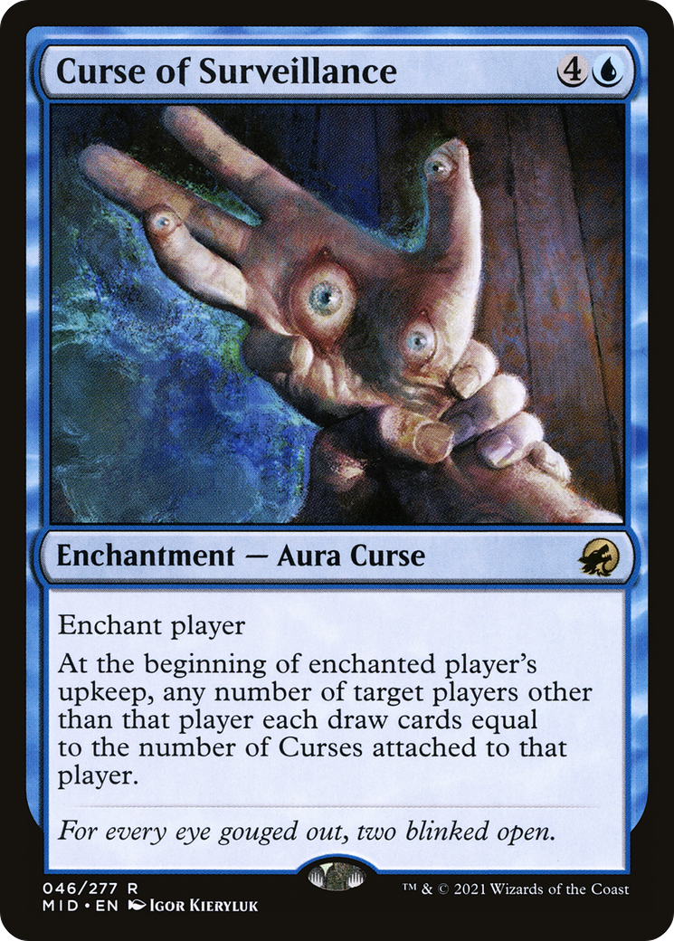 Curse of Surveillance [Innistrad: Midnight Hunt]-1