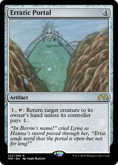 Erratic Portal (TPR-222) - Tempest Remastered Foil-1