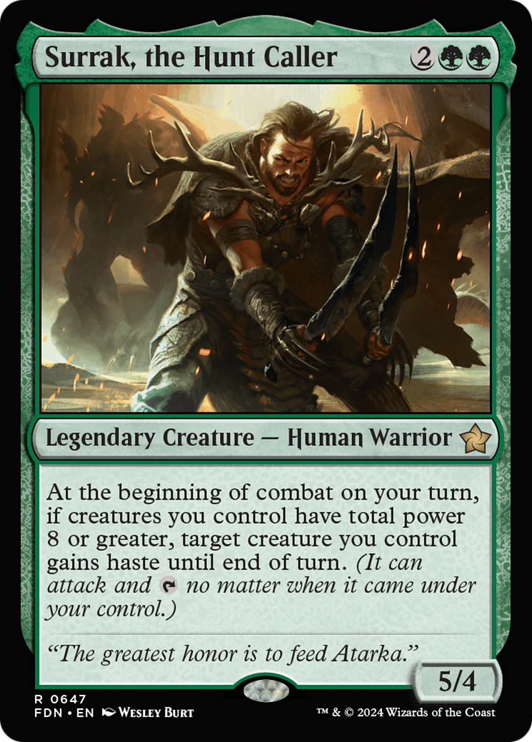 Surrak, the Hunt Caller [Foundations]-1
