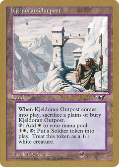 Kjeldoran Outpost - 1997 Janosch Kuhn (ALL) (WCD-) - World Championship Decks 1997-1