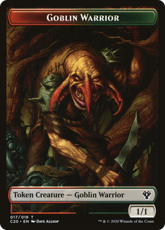 Goblin Warrior (TC20-017) - Commander 2020 Tokens-1