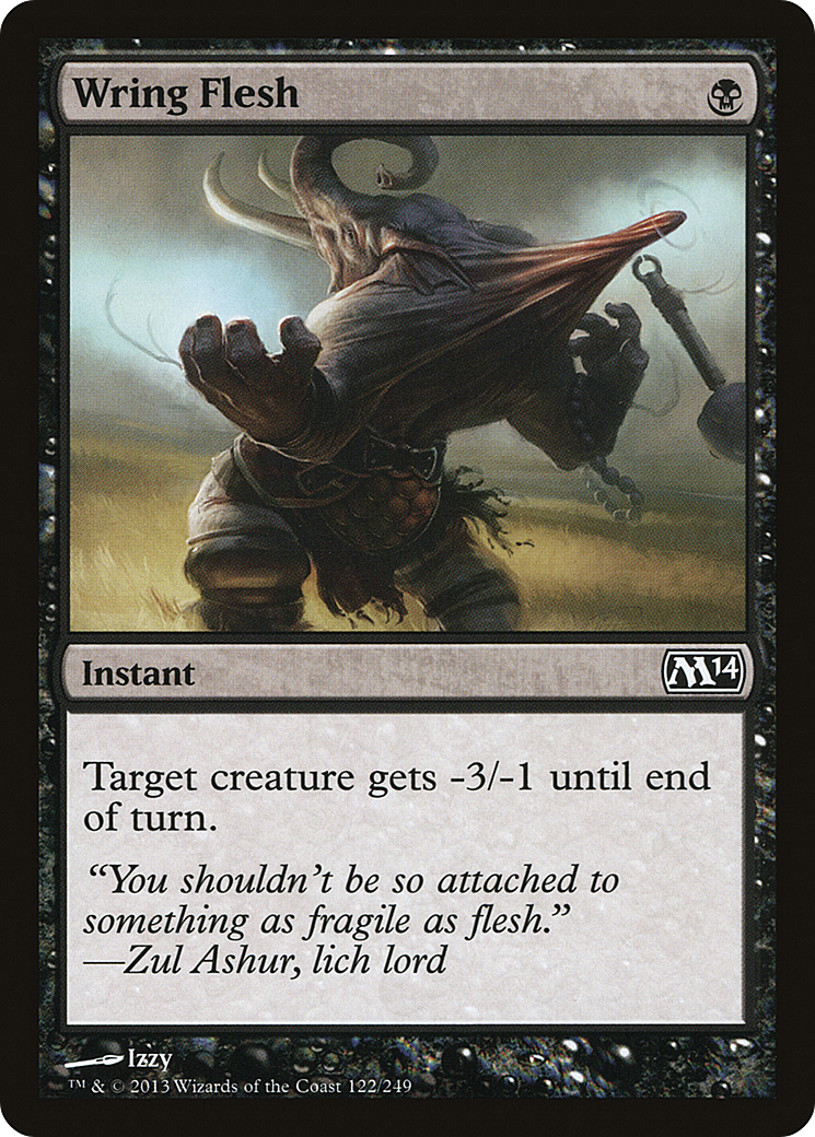 Wring Flesh (M14-122) - Magic 2014-1