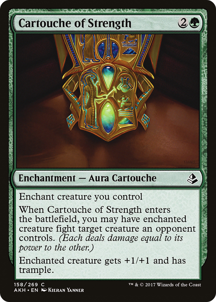 Cartouche of Strength [Amonkhet]-1