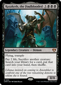 Razaketh, the Foulblooded [Commander Masters]-1