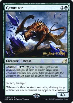 Gemrazer [Ikoria: Lair of Behemoths Prerelease Promos]-1