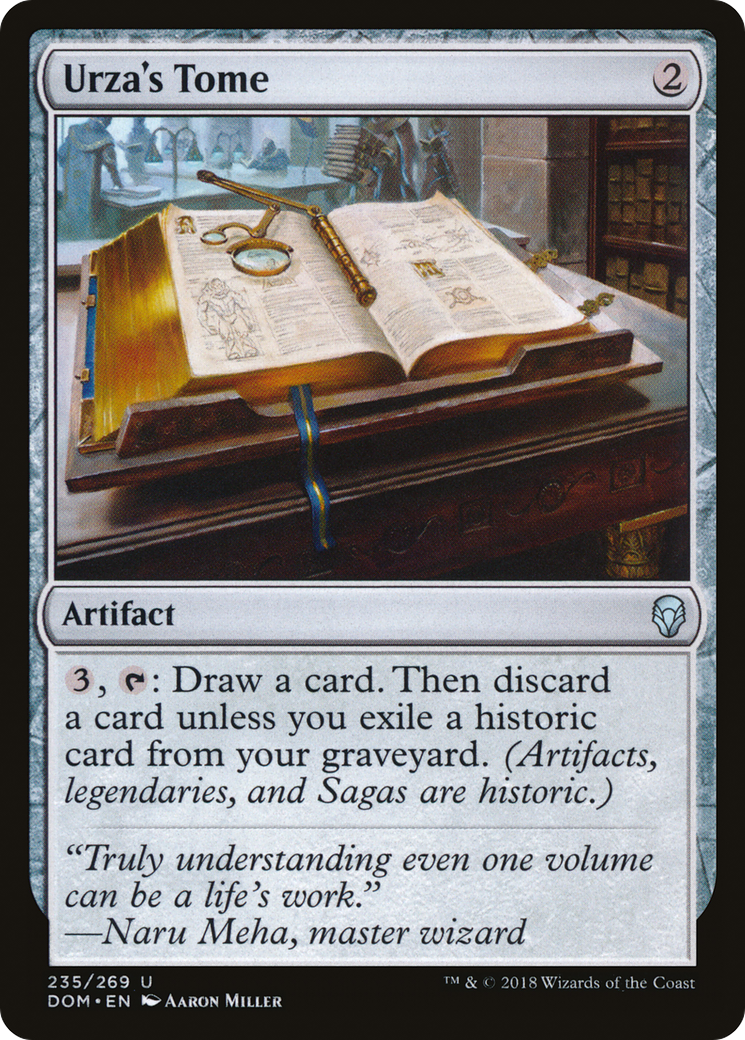 Urza's Tome (DOM-235) - Dominaria-1