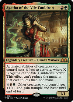 Agatha of the Vile Cauldron [Wilds of Eldraine]-1