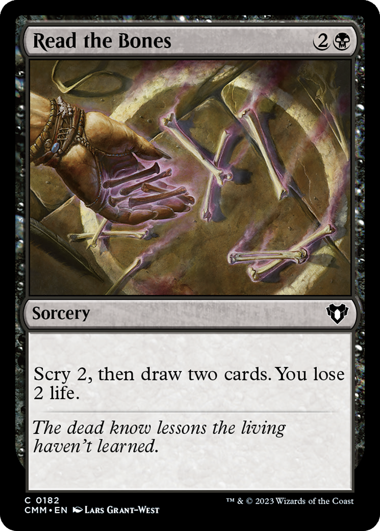 Read the Bones [Commander Masters]-1