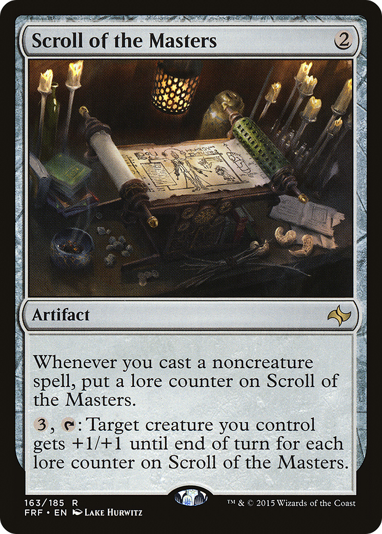 Scroll of the Masters [Fate Reforged]-1