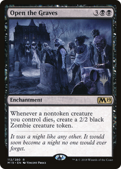 Open the Graves (Promo Pack) [Core Set 2019 Promos]-1
