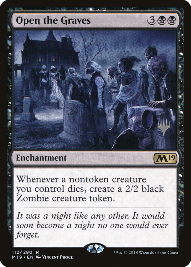 Open the Graves (Promo Pack) [Core Set 2019 Promos]-1