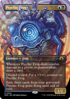 Psychic Frog (Borderless) [Modern Horizons 3]-1