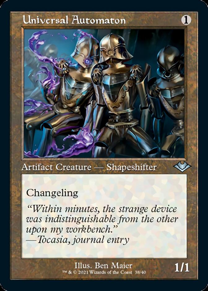 Universal Automaton (Retro Foil Etched) [Modern Horizons]-1