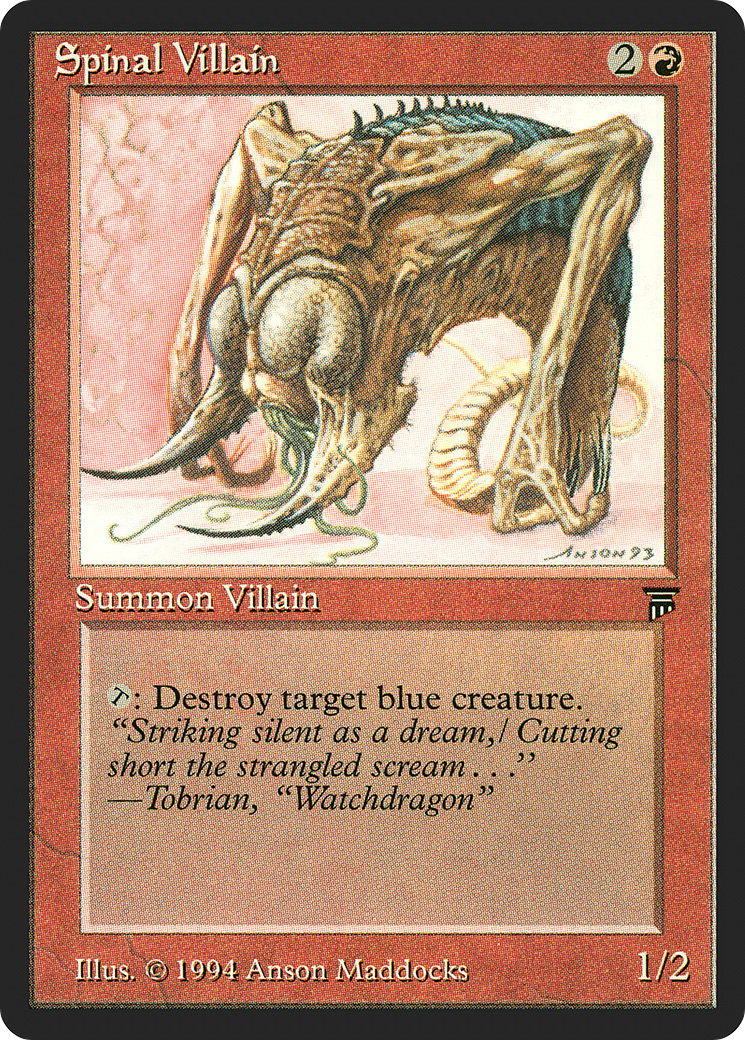 Spinal Villain [Legends]-1