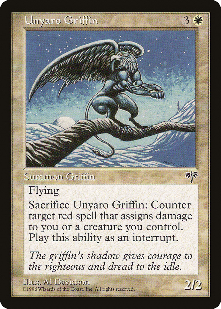 Unyaro Griffin (MIR-) - Mirage-1