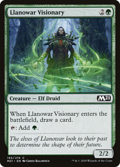 Llanowar Visionary [Core Set 2021]-1