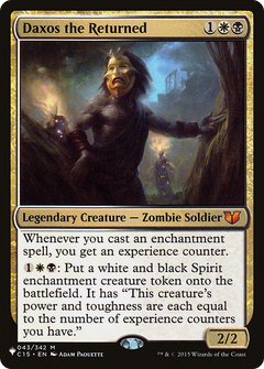 Daxos the Returned [The List]-1