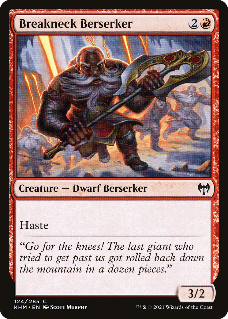 Breakneck Berserker [Kaldheim]-1