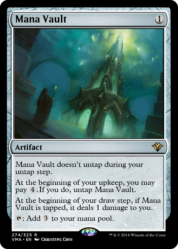 Mana Vault (VMA-274) - Vintage Masters Foil-1