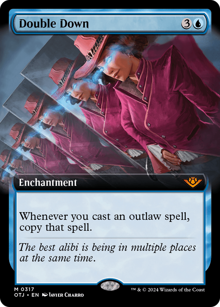 Double Down (Extended Art) [Outlaws of Thunder Junction]-1