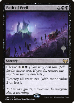 Path of Peril (PVOW-124P) - Innistrad: Crimson Vow Promos-1