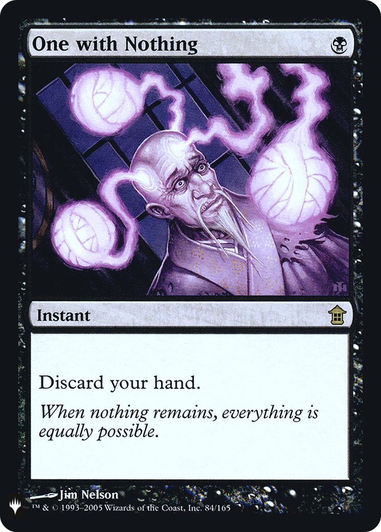 One with Nothing [Mystery Booster]-1