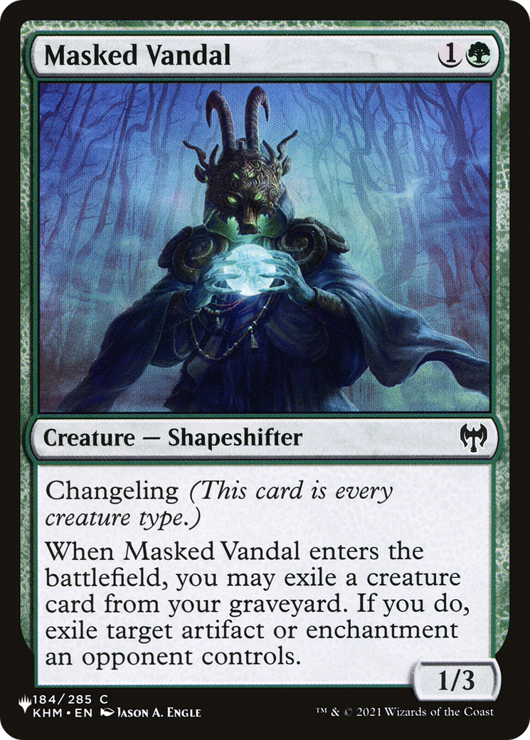 Masked Vandal [The List]-1