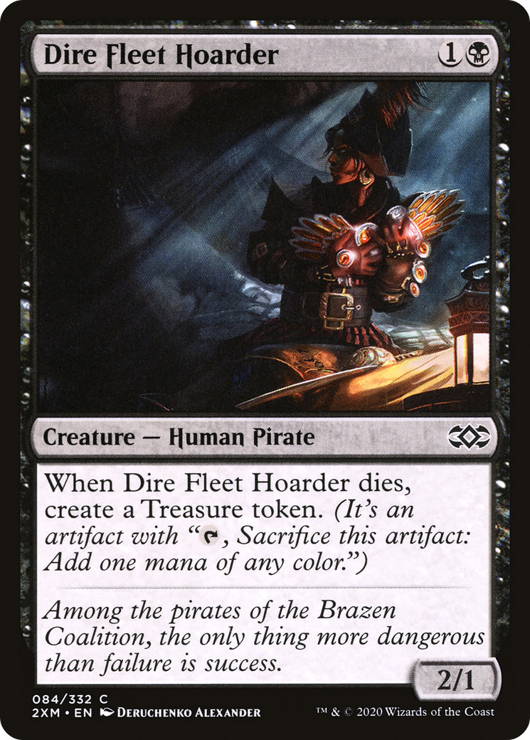 Dire Fleet Hoarder [Double Masters]-1