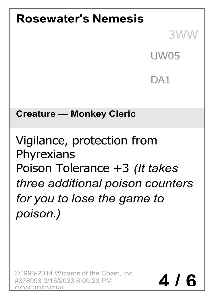 Rosewater's Nemesis (UNK-UW05) - Unknown Event-1