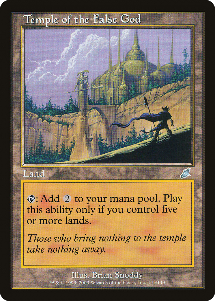 Temple of the False God [Scourge]-1