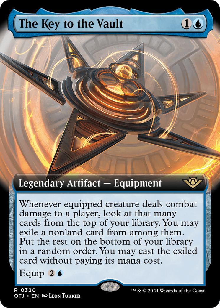 The Key to the Vault (Extended Art) [Outlaws of Thunder Junction]-1