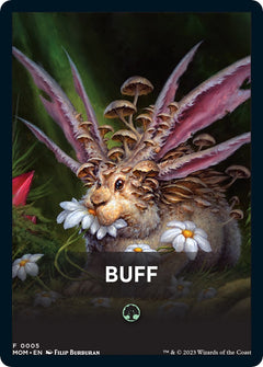 Buff Theme Card [March of the Machine Tokens]-1