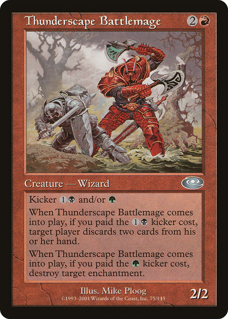 Thunderscape Battlemage [Planeshift]-1