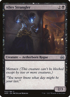 Alley Strangler (Intro Pack) [Aether Revolt Promos]-1