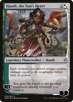Huatli, the Sun's Heart [War of the Spark]-1