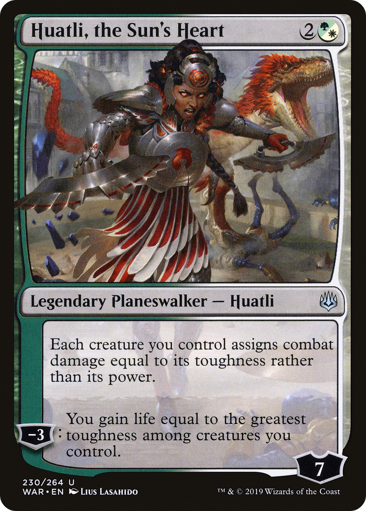 Huatli, the Sun's Heart [War of the Spark]-1
