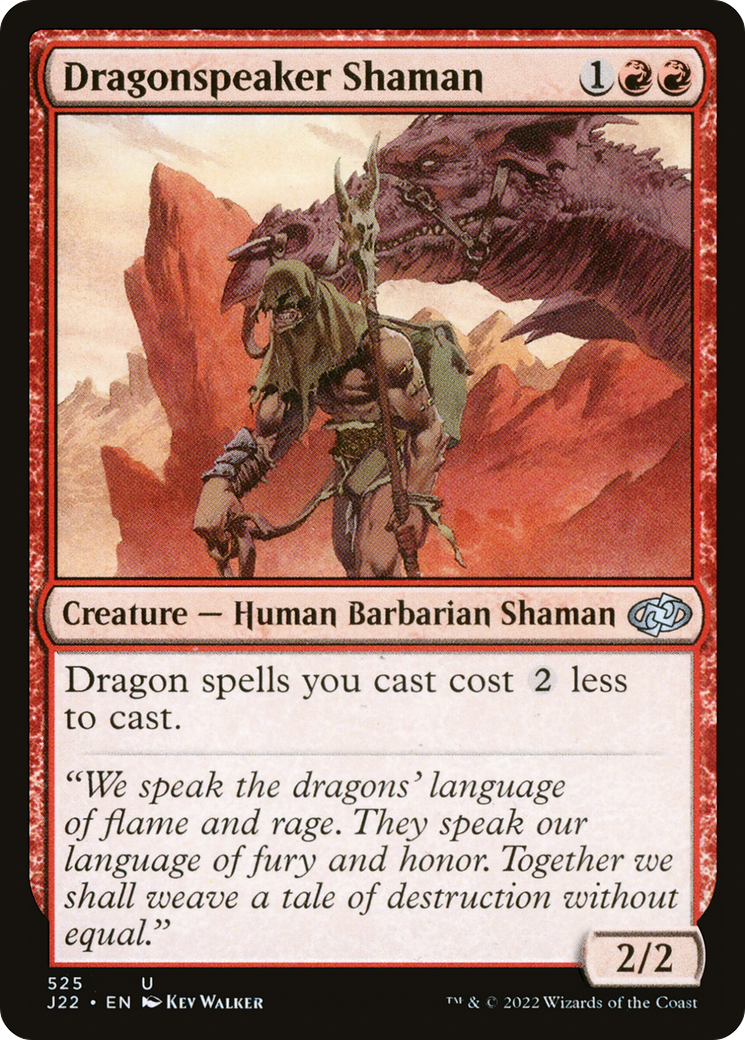 Dragonspeaker Shaman [Jumpstart 2022]-1
